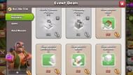 Various Clan Capital house parts (Image via Supercell)